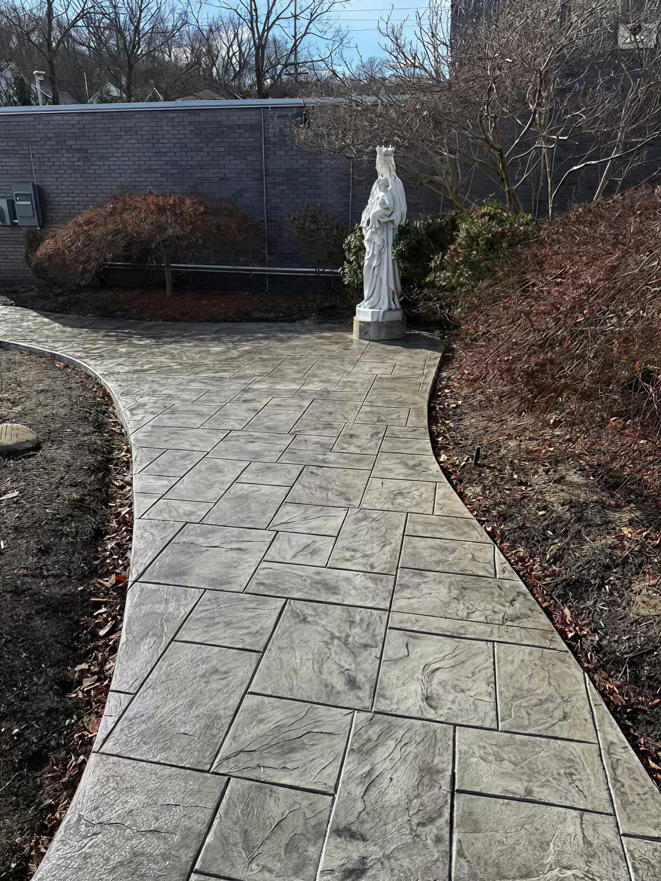 St. Elizabeth Garden Pavilion and Healing Walkway - after completion