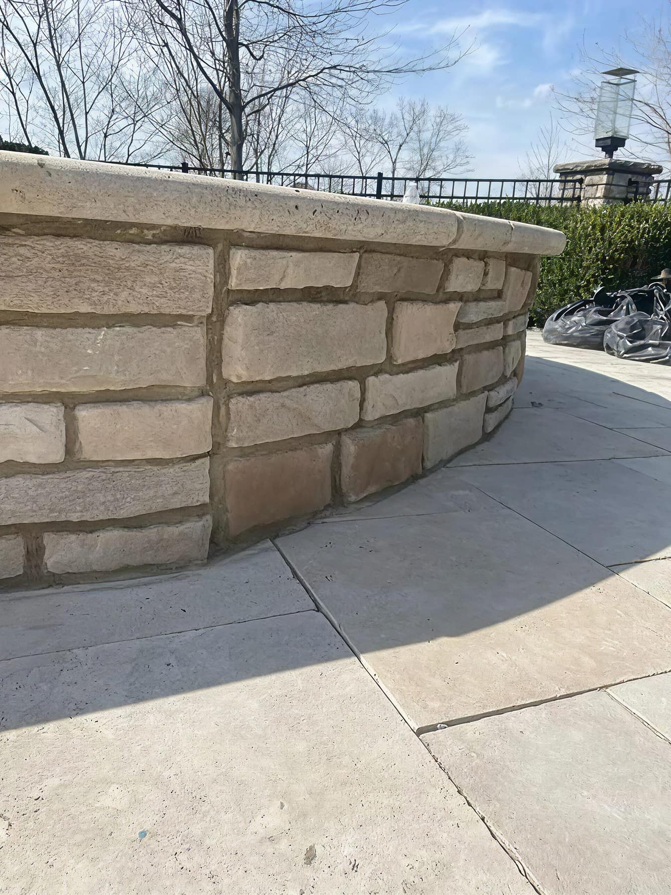 Custom masonry and stonework project in Northern Kentucky